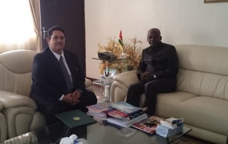 Le nouvel ambassadeur du Bresil au Togo reçu au Ministère des Affaires Étrangères