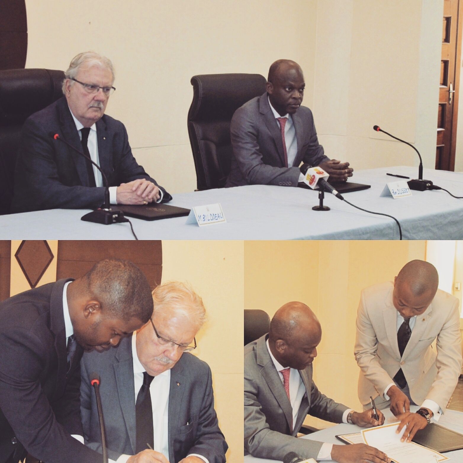 Organisation de la CMF 2017 : Accord d’entente entre le Togo et l’OIF